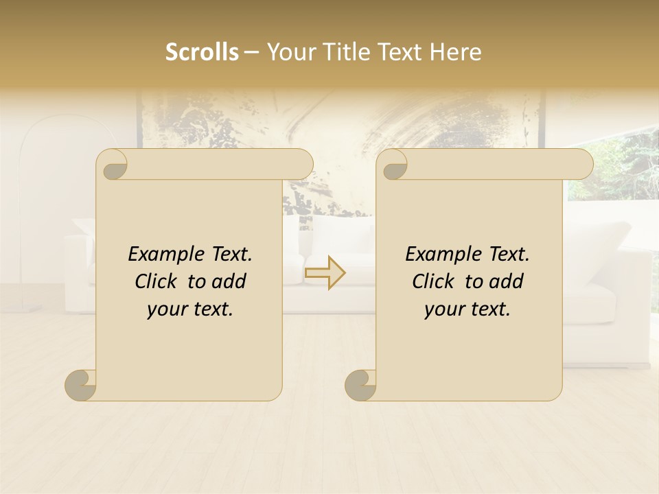 Residential Interior Contemporary PowerPoint Template