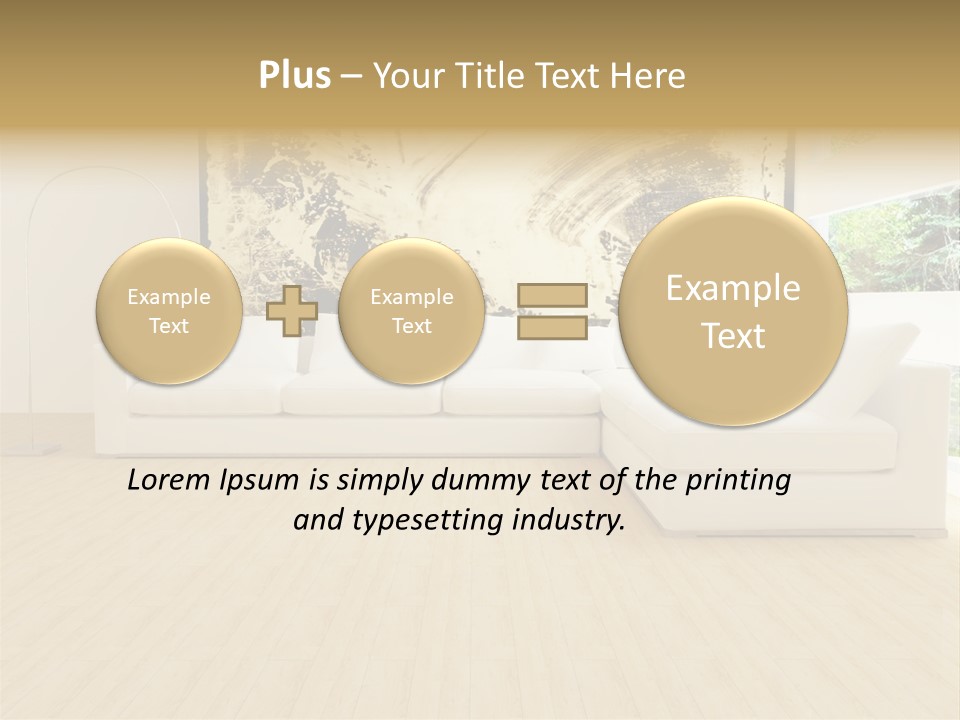 Residential Interior Contemporary PowerPoint Template