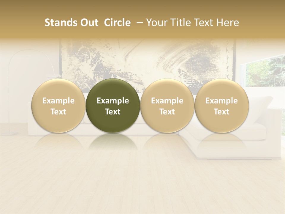 Residential Interior Contemporary PowerPoint Template