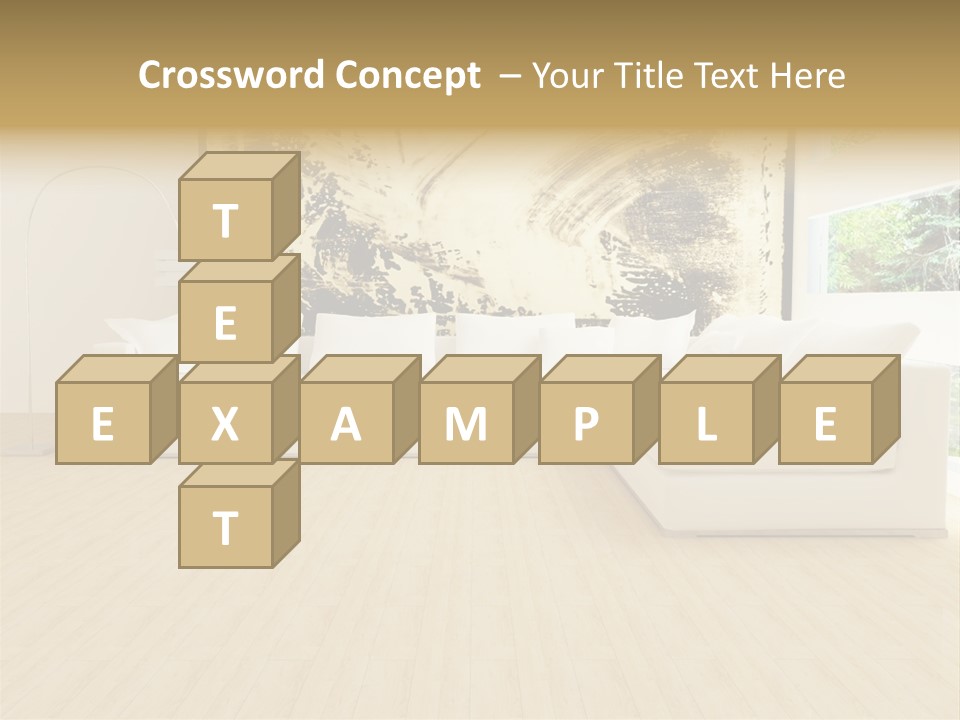 Residential Interior Contemporary PowerPoint Template
