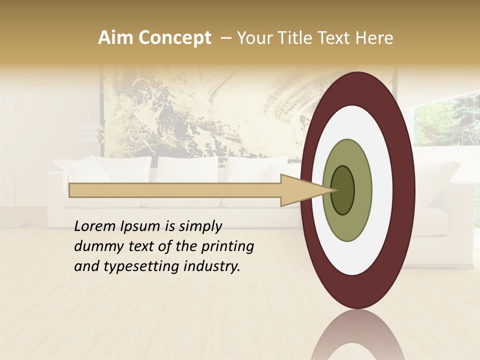 Residential Interior Contemporary PowerPoint Template