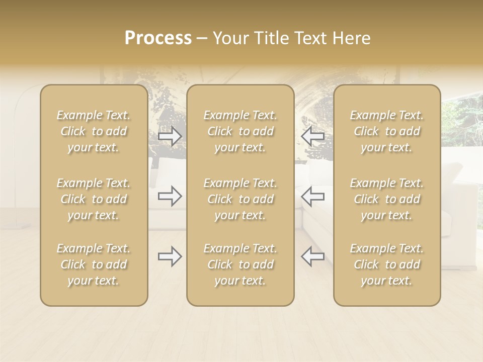 Residential Interior Contemporary PowerPoint Template