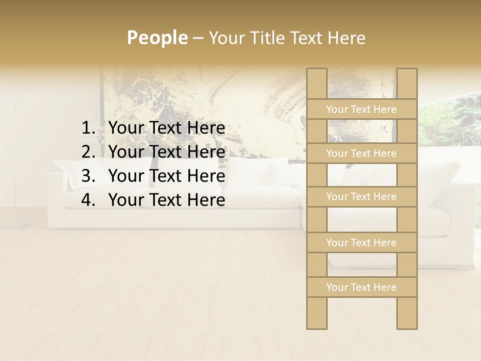 Residential Interior Contemporary PowerPoint Template