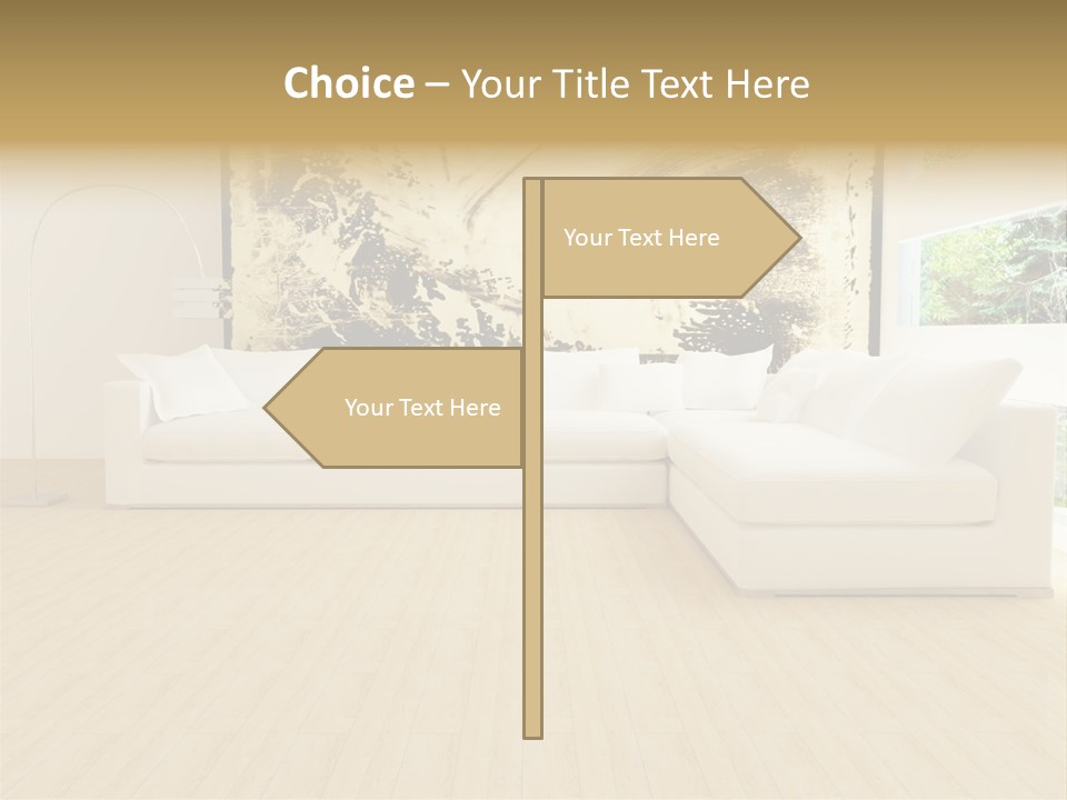 Residential Interior Contemporary PowerPoint Template