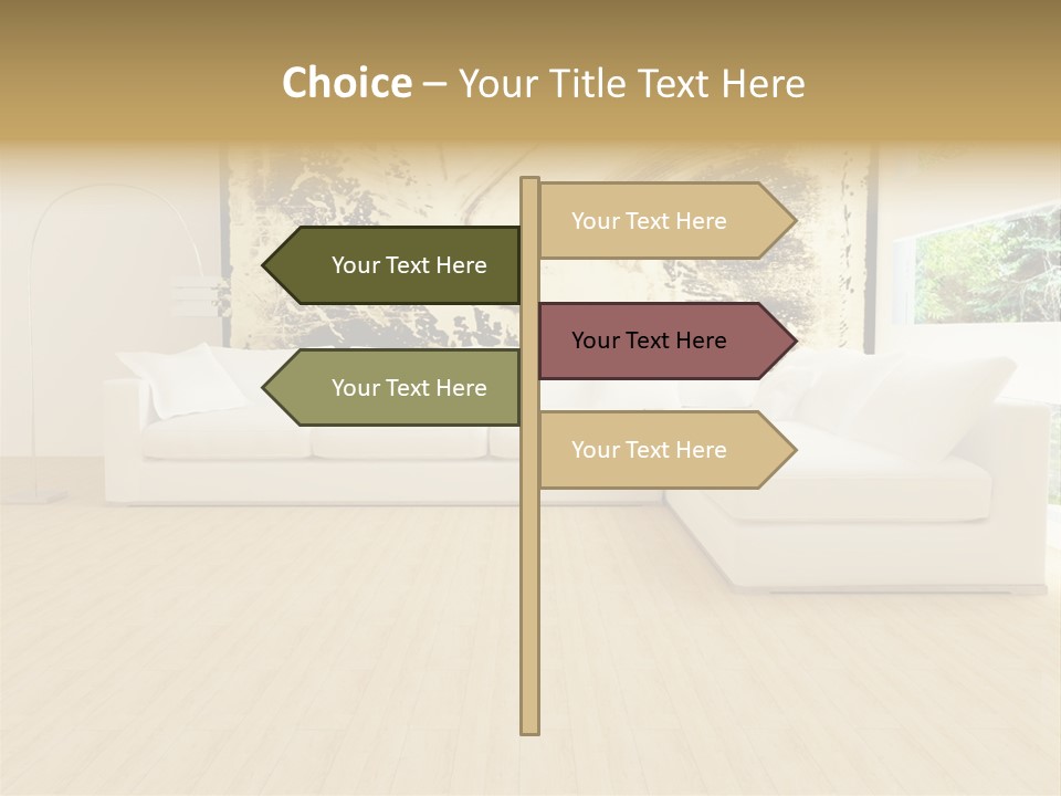 Residential Interior Contemporary PowerPoint Template