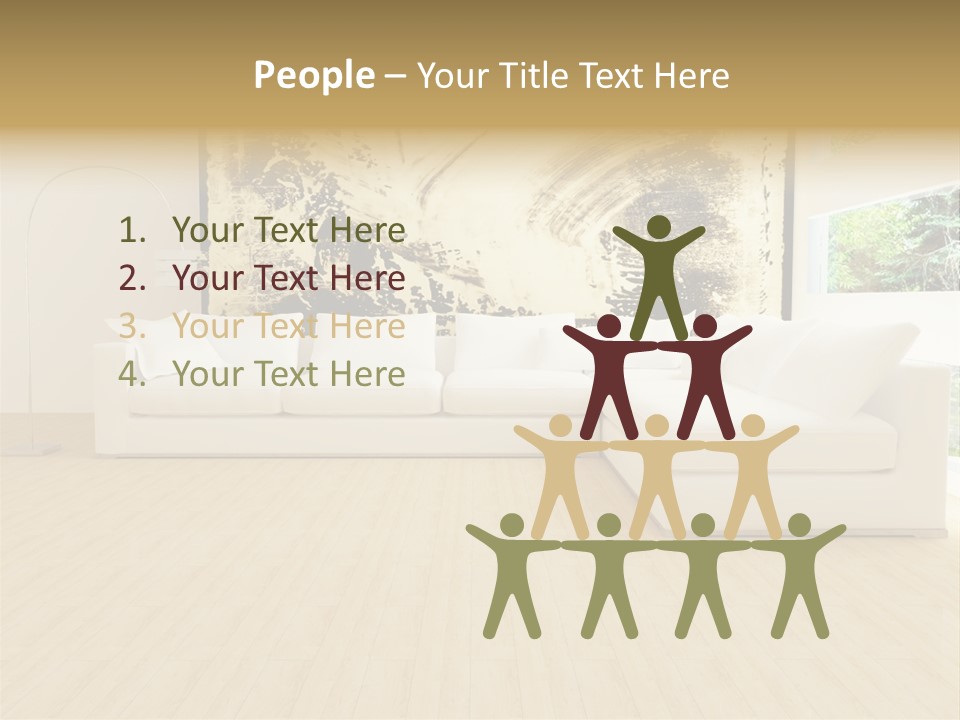 Residential Interior Contemporary PowerPoint Template