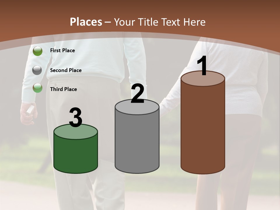 Grandfather Love Woman PowerPoint Template