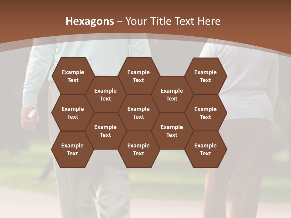 Grandfather Love Woman PowerPoint Template