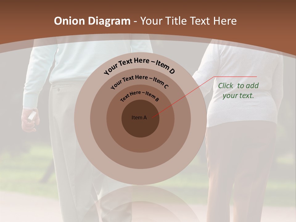 Grandfather Love Woman PowerPoint Template