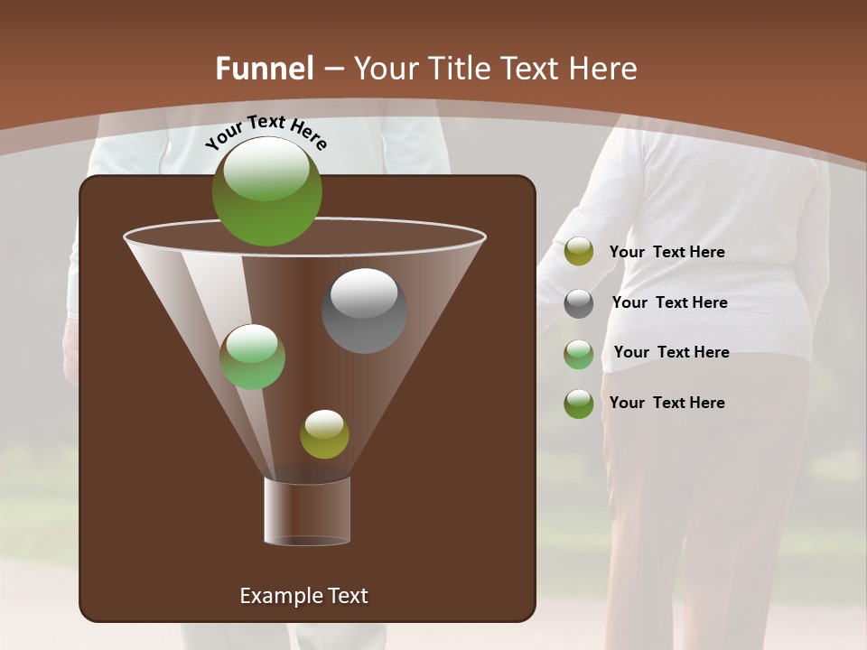 Grandfather Love Woman PowerPoint Template