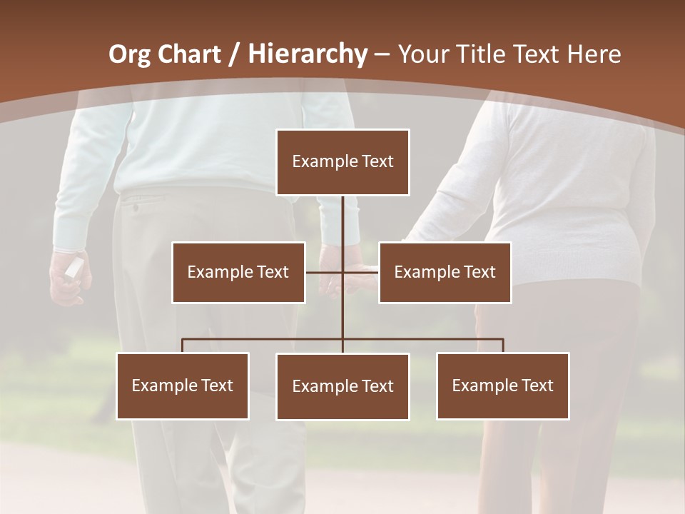 Grandfather Love Woman PowerPoint Template