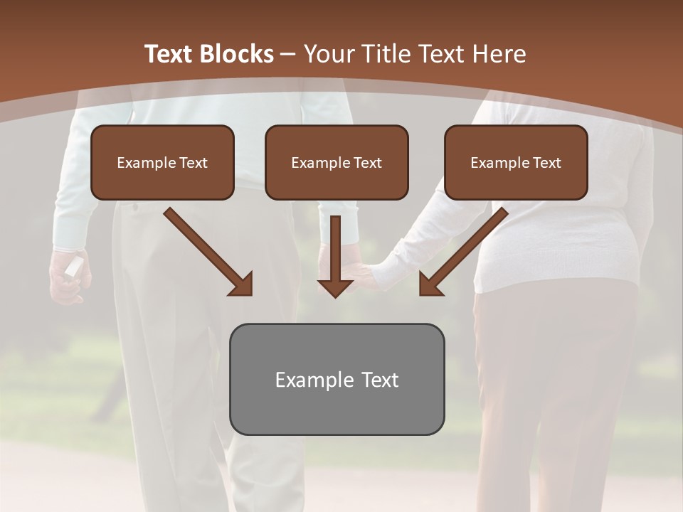 Grandfather Love Woman PowerPoint Template