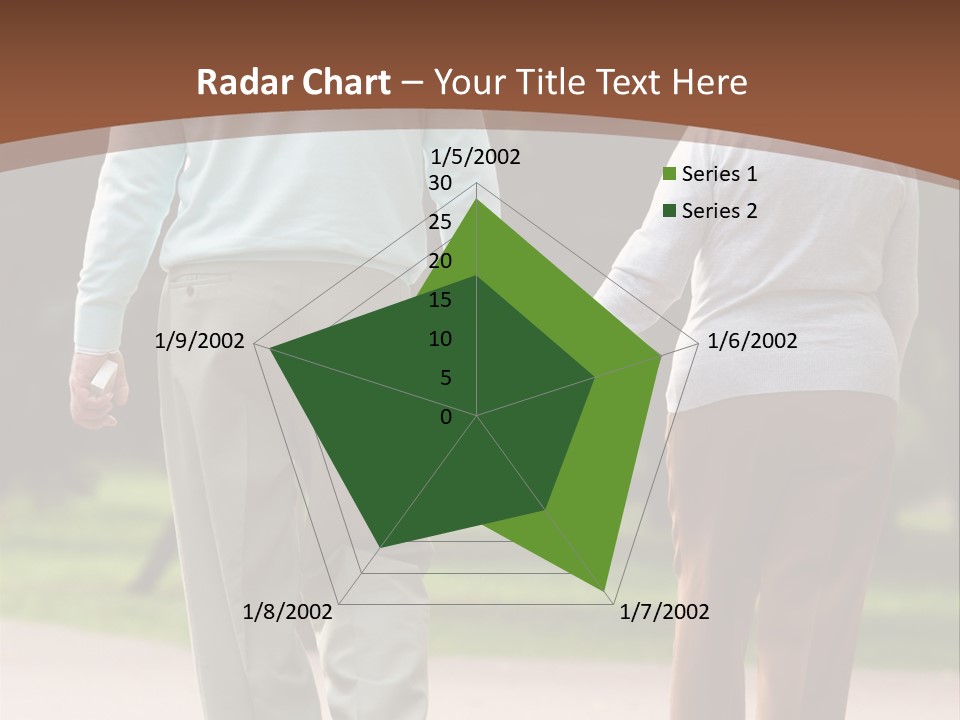 Grandfather Love Woman PowerPoint Template