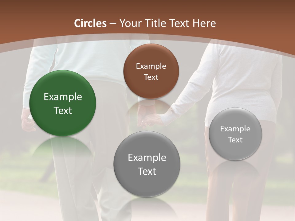 Grandfather Love Woman PowerPoint Template