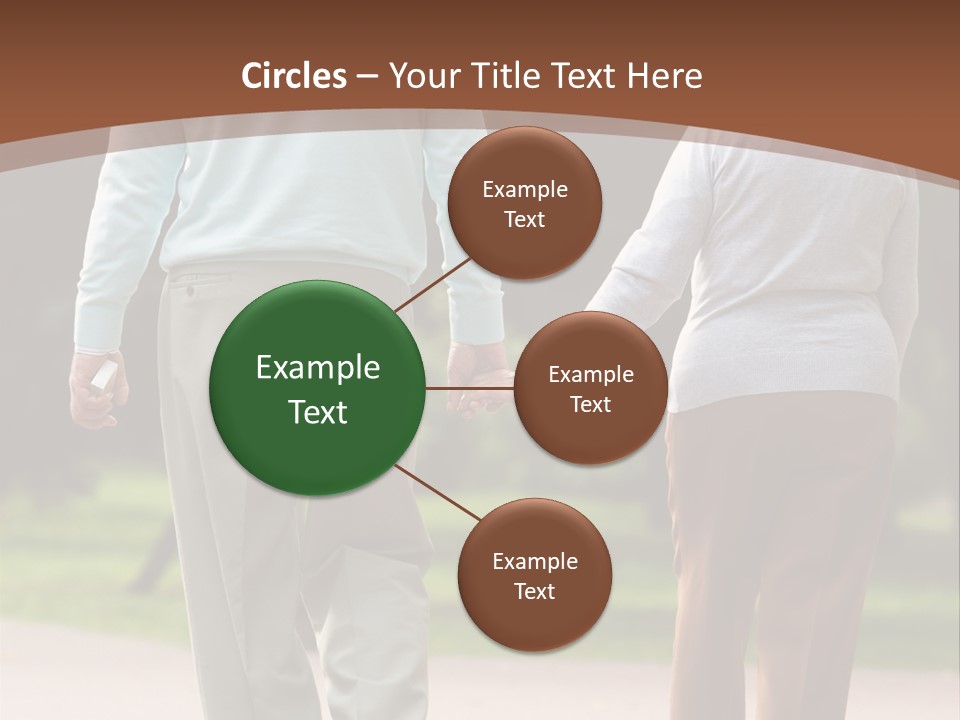 Grandfather Love Woman PowerPoint Template