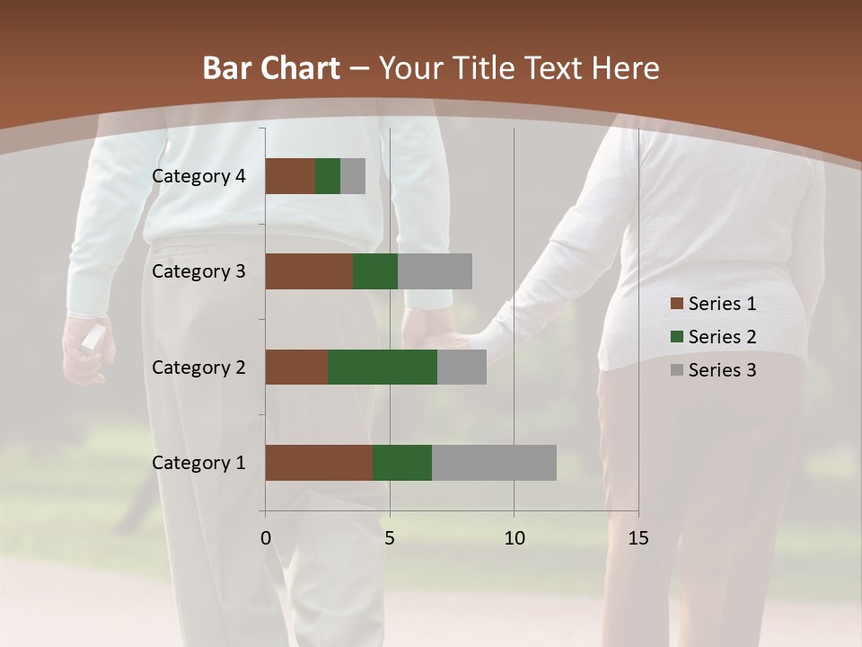 Grandfather Love Woman PowerPoint Template