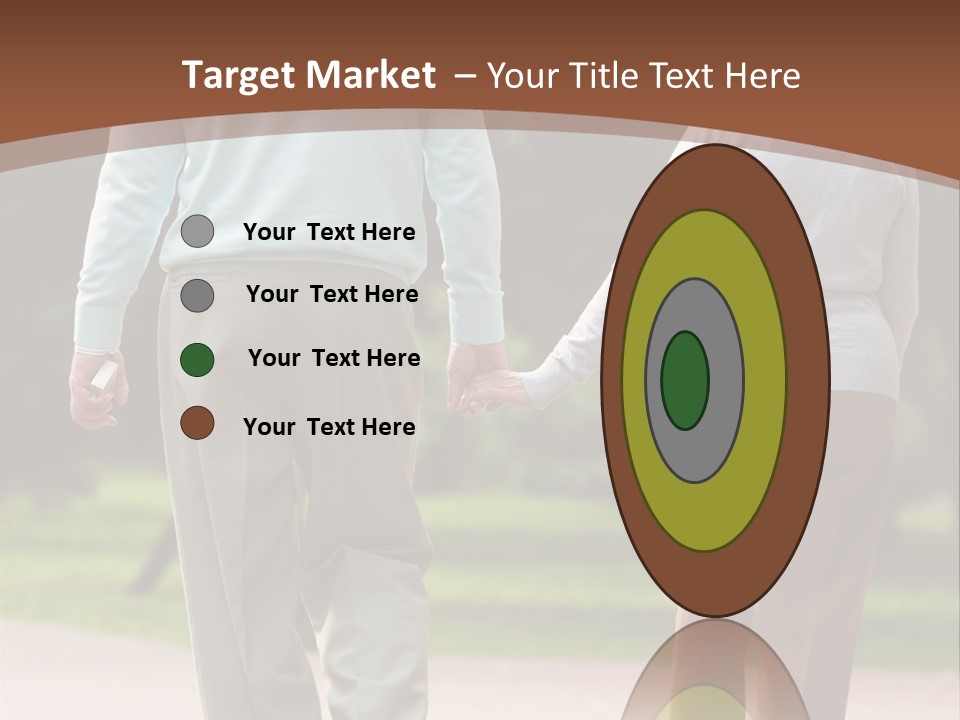 Grandfather Love Woman PowerPoint Template