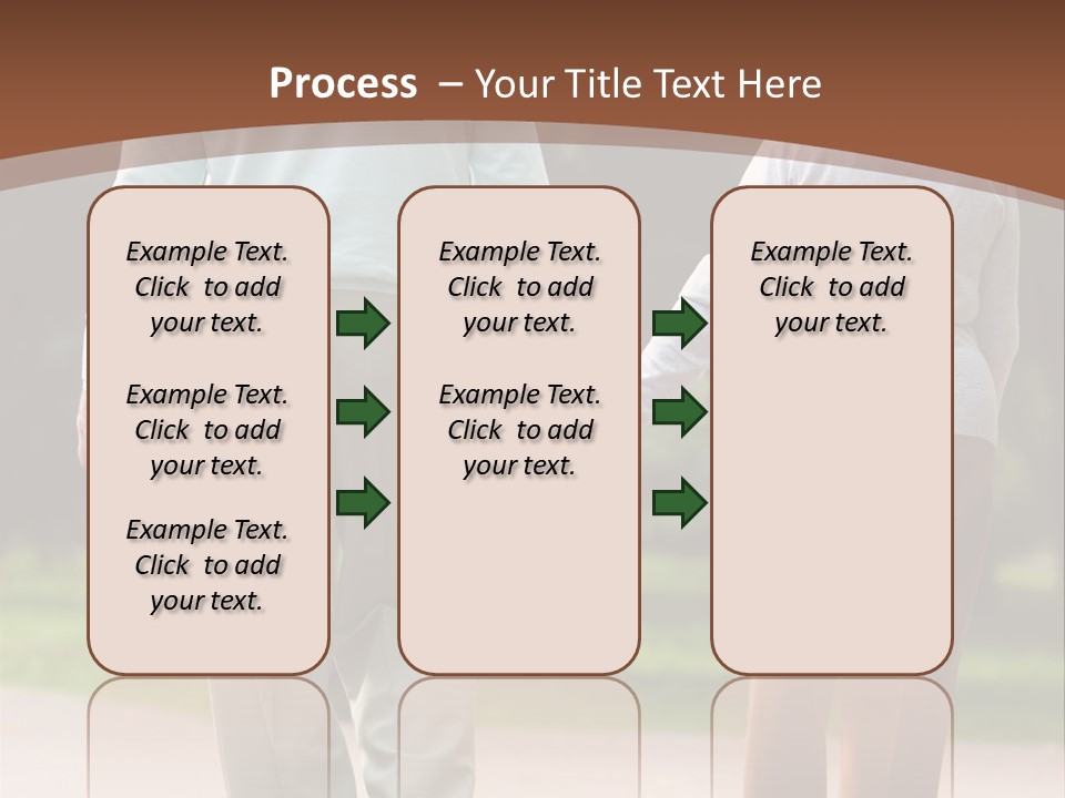 Grandfather Love Woman PowerPoint Template