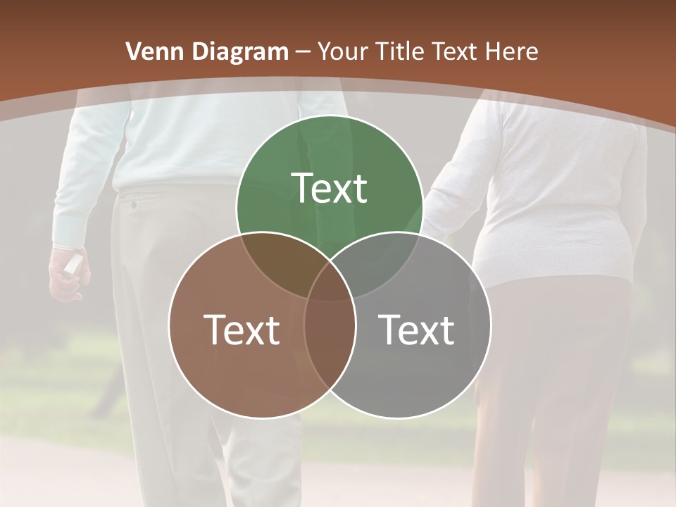 Grandfather Love Woman PowerPoint Template