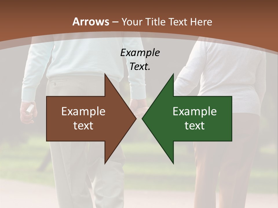 Grandfather Love Woman PowerPoint Template