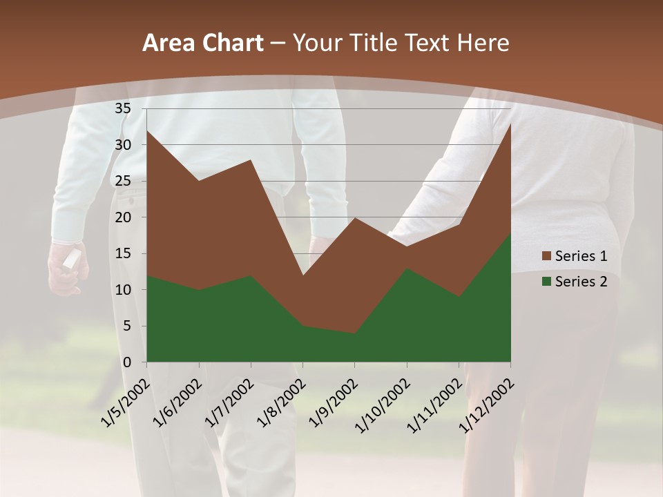 Grandfather Love Woman PowerPoint Template