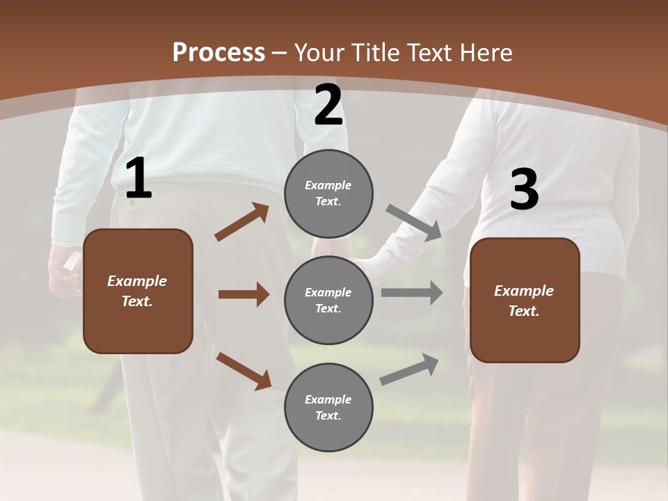 Grandfather Love Woman PowerPoint Template