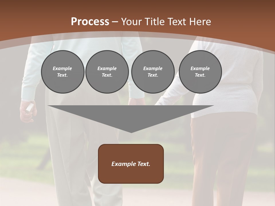 Grandfather Love Woman PowerPoint Template