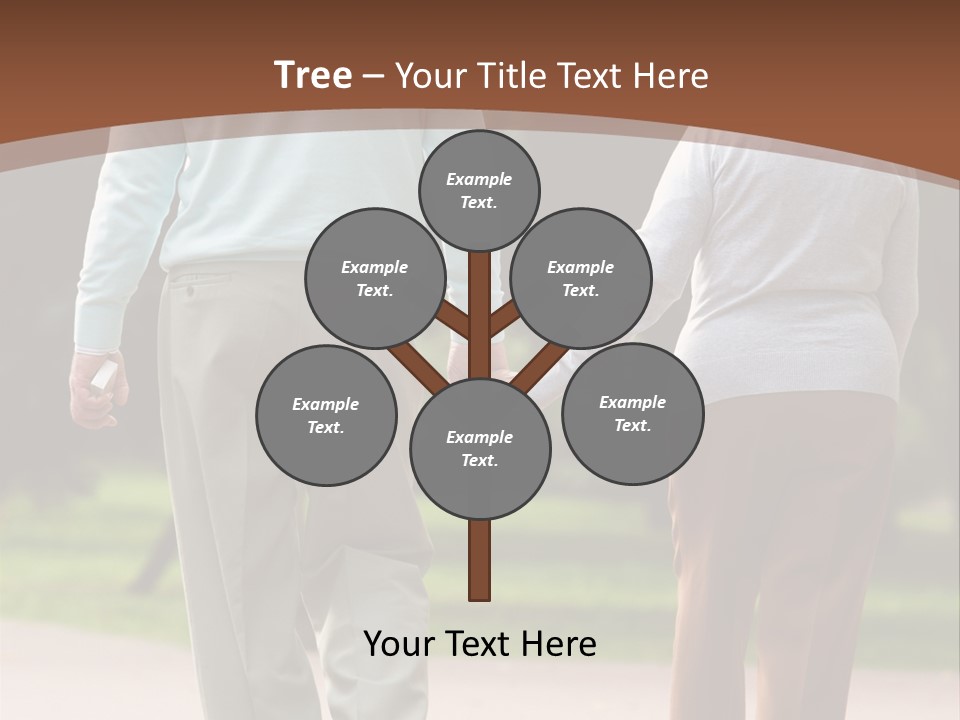 Grandfather Love Woman PowerPoint Template