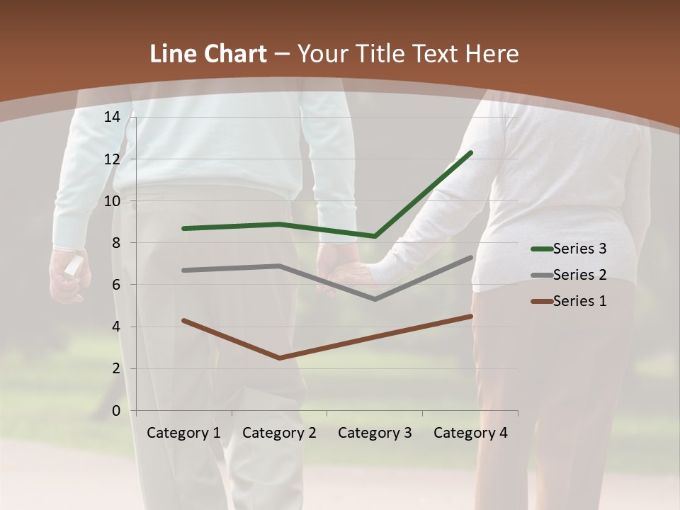 Grandfather Love Woman PowerPoint Template