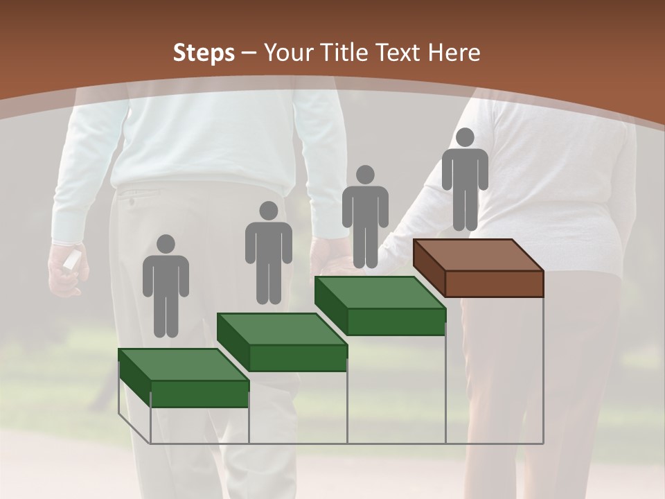 Grandfather Love Woman PowerPoint Template