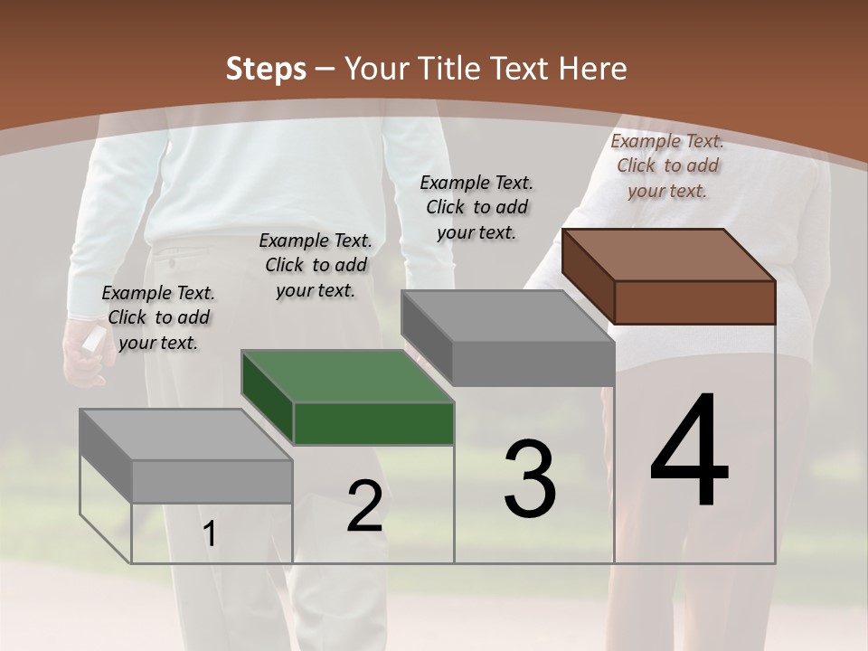 Grandfather Love Woman PowerPoint Template