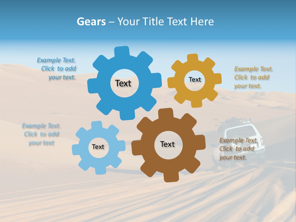 Adventure Cruiser Tourism PowerPoint Template