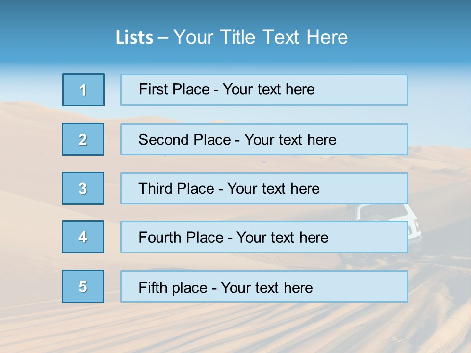 Adventure Cruiser Tourism PowerPoint Template