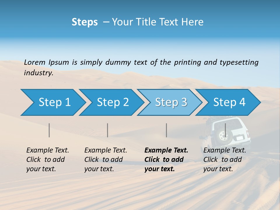 Adventure Cruiser Tourism PowerPoint Template