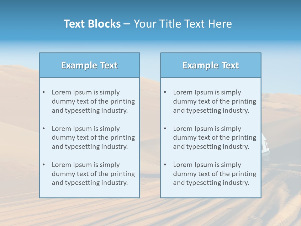 Adventure Cruiser Tourism PowerPoint Template