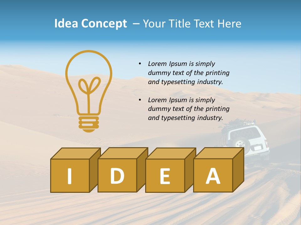 Adventure Cruiser Tourism PowerPoint Template