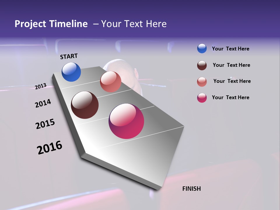 People Formal Loneliness PowerPoint Template