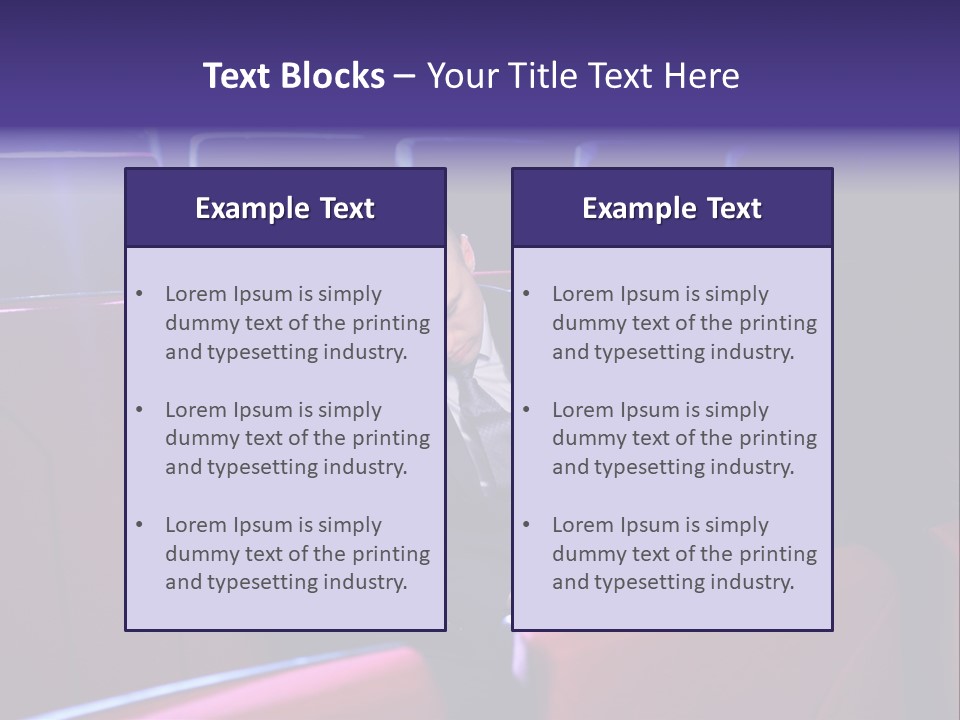 People Formal Loneliness PowerPoint Template