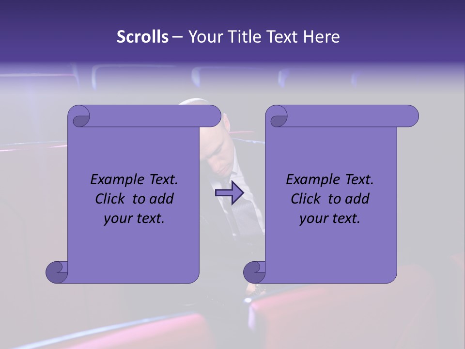 People Formal Loneliness PowerPoint Template