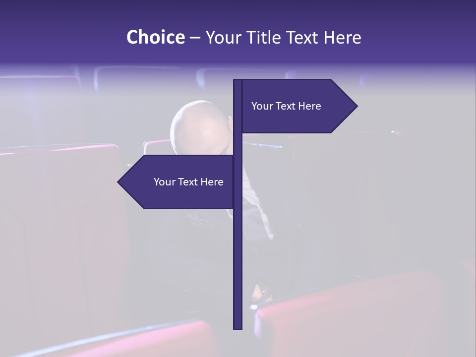 People Formal Loneliness PowerPoint Template