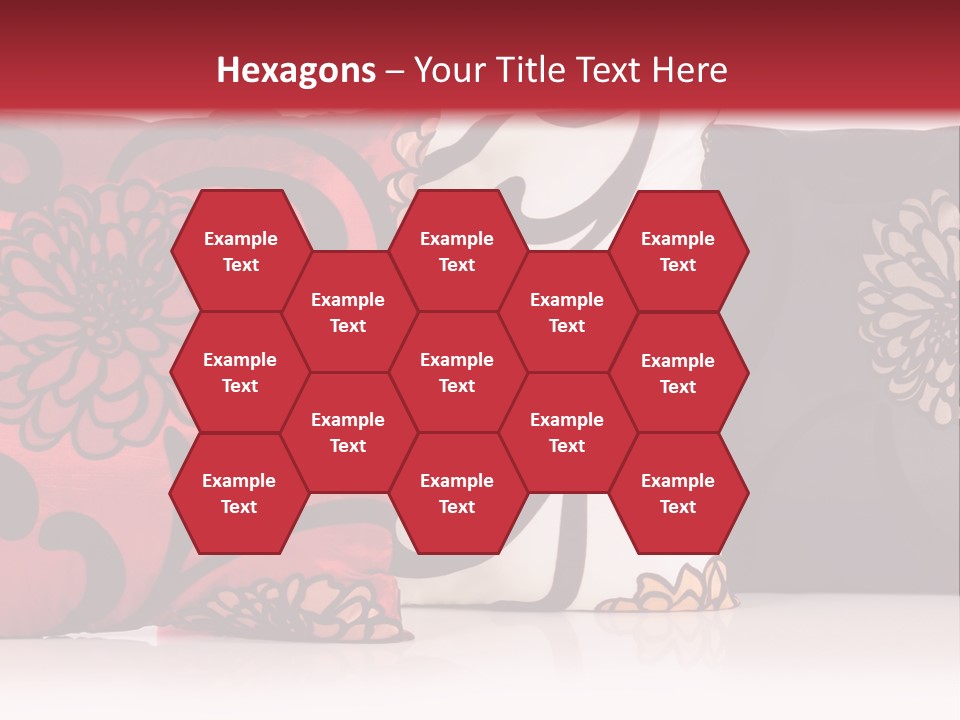 Pillow Cushion Over PowerPoint Template