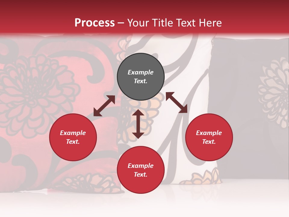 Pillow Cushion Over PowerPoint Template