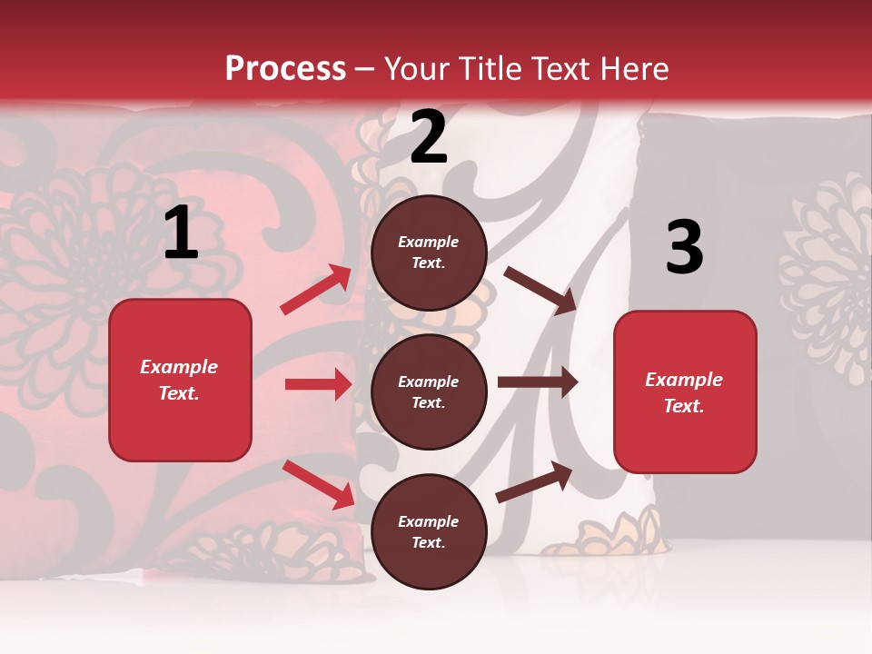 Pillow Cushion Over PowerPoint Template