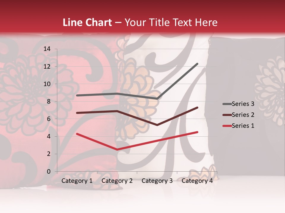 Pillow Cushion Over PowerPoint Template