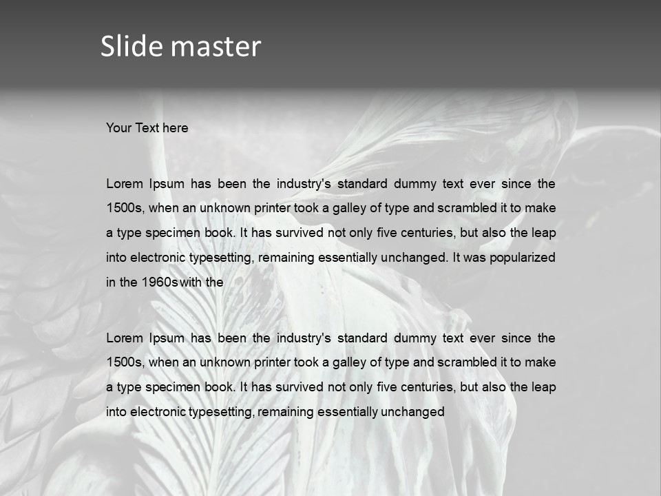 Religion Godly Outdoor PowerPoint Template