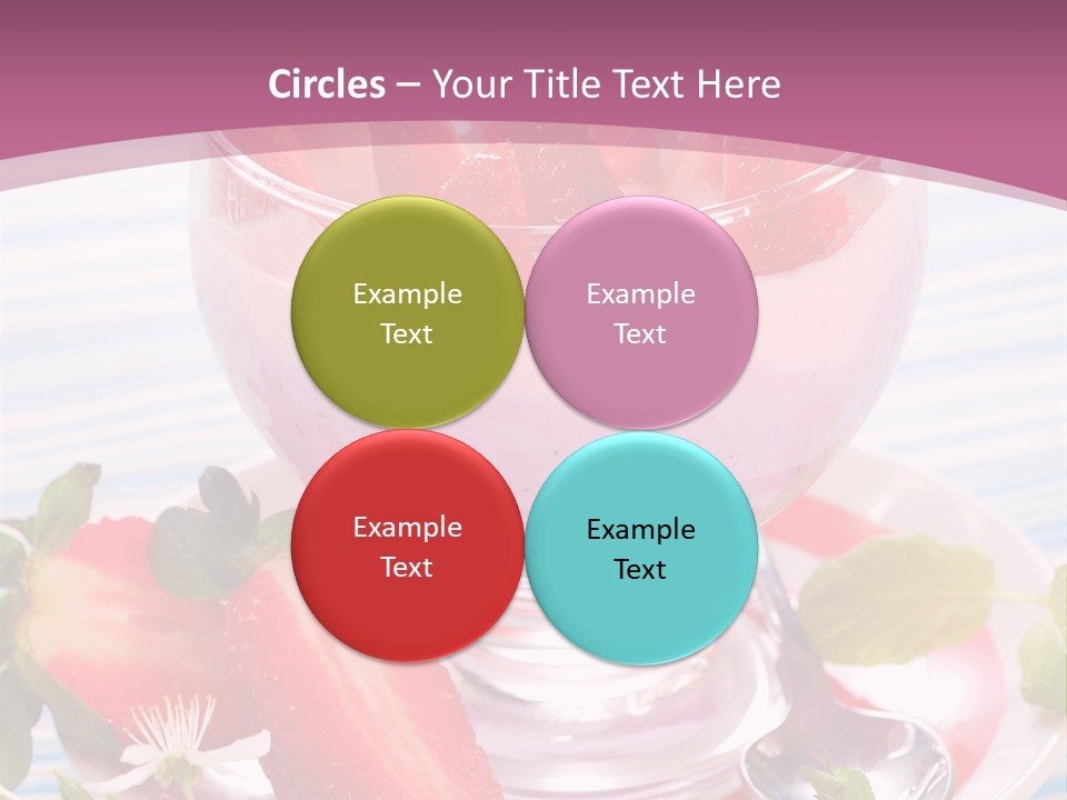 Diet Dessert Tasty PowerPoint Template