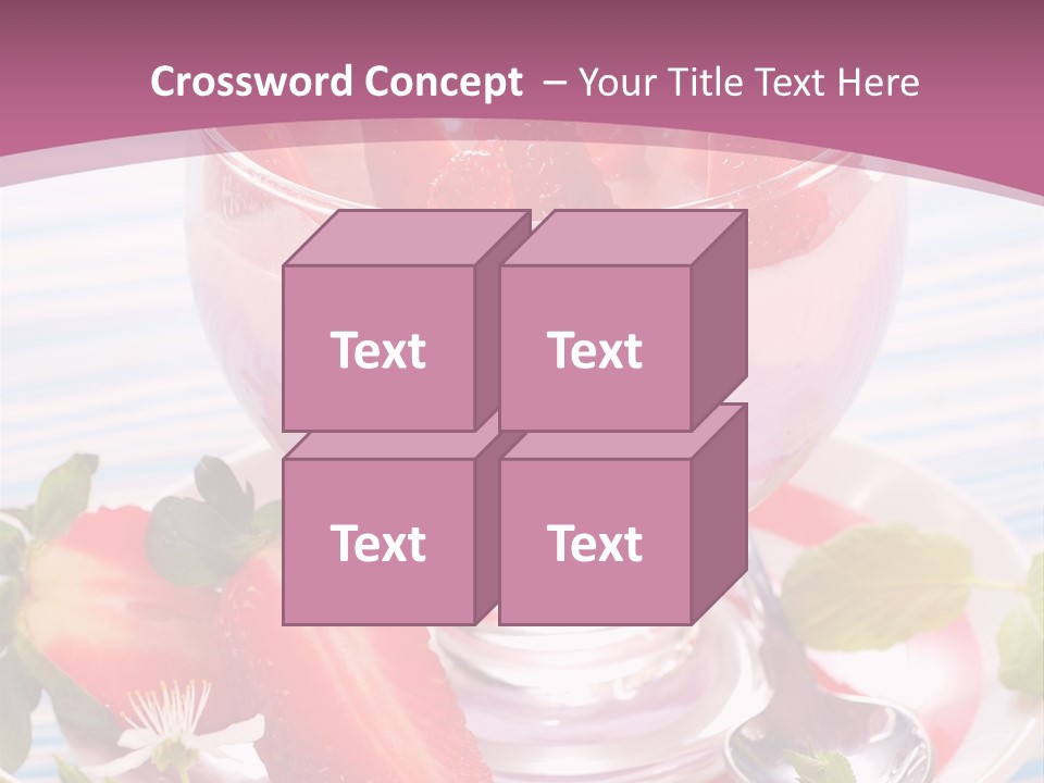 Diet Dessert Tasty PowerPoint Template