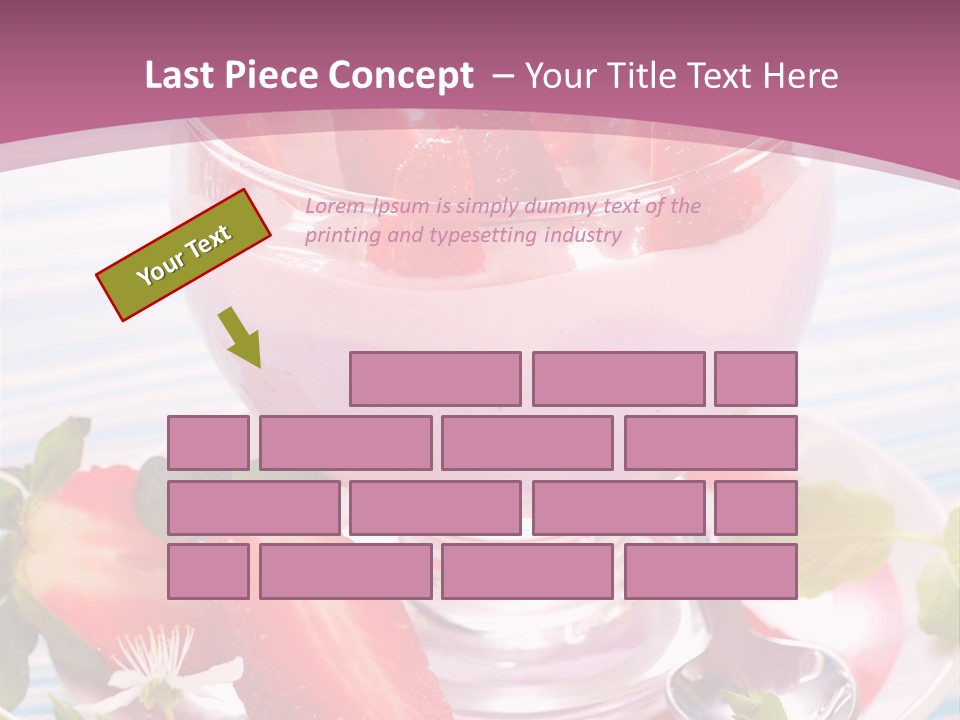 Diet Dessert Tasty PowerPoint Template