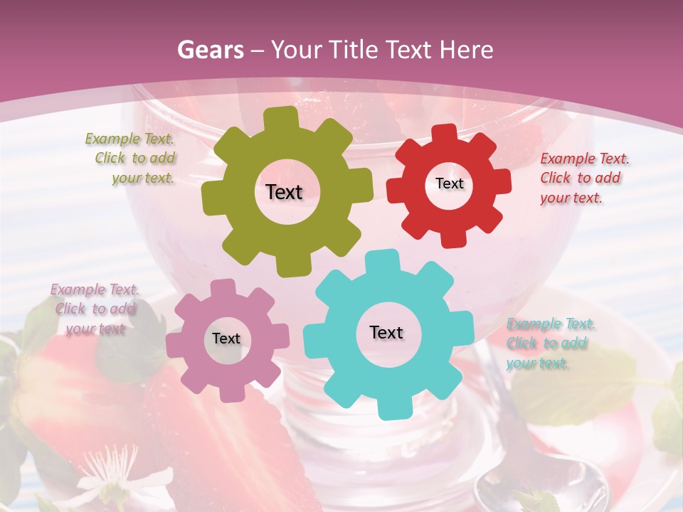 Diet Dessert Tasty PowerPoint Template