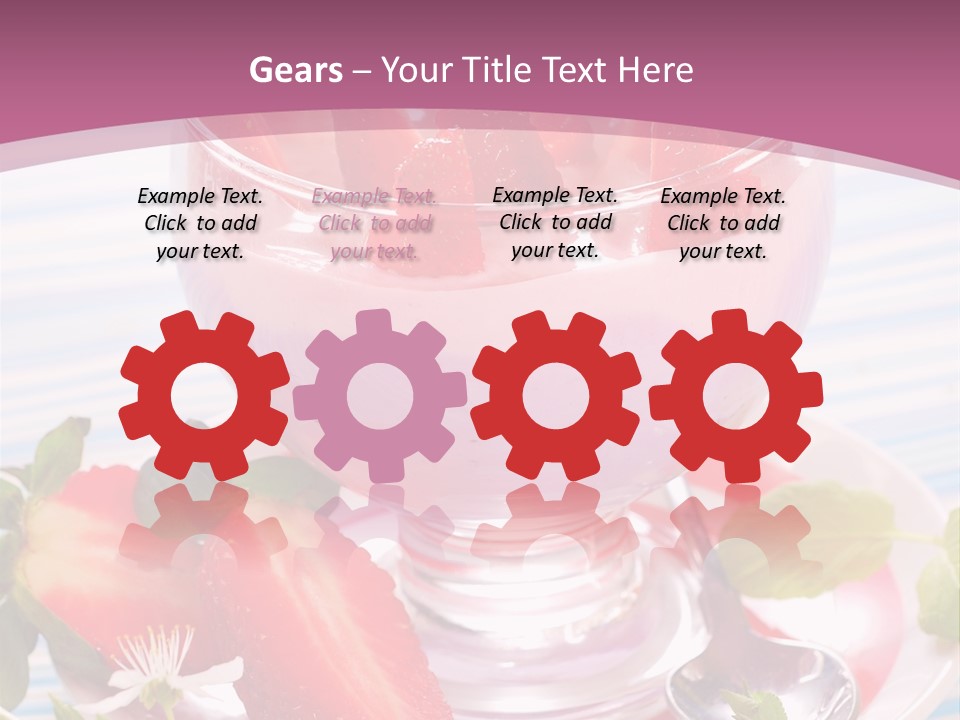 Diet Dessert Tasty PowerPoint Template